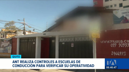 La ANT aclaró que los controles buscan evaluar de forma rigurosa la calidad de la formación impartida a la ciudadanía. Un reportaje de Brigette Mancheno