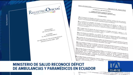 Un funcionario del sector prehospitalario detalló las condiciones precarias bajo las cuales el personal debe atender las emergencias en el país. Un reportaje de María Fernanda Utreras
