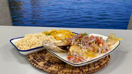 Este miércoles 2 de septiembre del 2026 preparamos arroz de coco con pescado frito, la receta de Cocinando esTAmañana, junto al chef Felipe Campana.