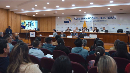 El CNE realizó un sorteo para escoger a los miembros de las juntas receptoras del voto.