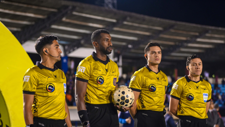 Árbitros del partido Libertad FC - CS Emelec por la fecha 28.