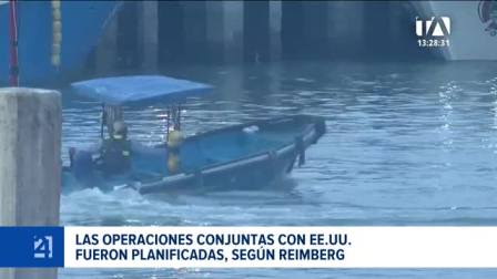 La concentración se registra en la Capitanía del Puerto; el ministro del Interior confirmó que la aprehensión responde a meses de seguimiento. Un reportaje de Catalina García