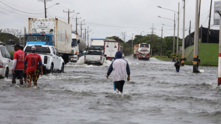 El fenómeno de El Niño causará potentes lluvias en distintos puntos de Ecuador.