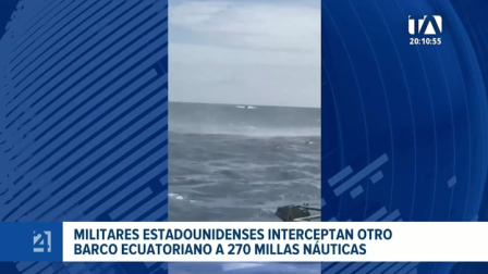 La tripulación de la embarcación transmitió en vivo el instante del operativo de control ejecutado durante la mañana de este sábado. Un reportaje de Astrid Singre