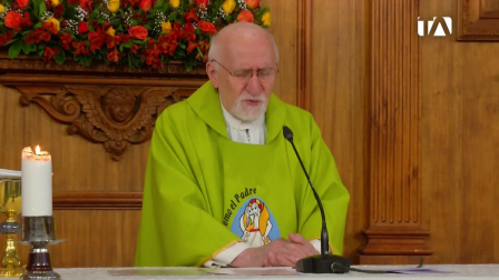 Misa del domingo 6 de septiembre del 2026, con el padre Allan Mendoza, desde la Capilla La Dolorosa del colegio San Gabriel de Quito
