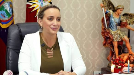 Johana Núñez, prefecta de Santo Domingo de los Tsáchilas.