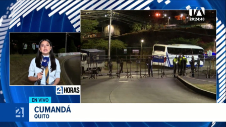 La diligencia judicial prevista para la tarde de este domingo no pudo concretarse y las autoridades fijarán una nueva fecha para su desarrollo. Un reporte de Brigette Mancheno