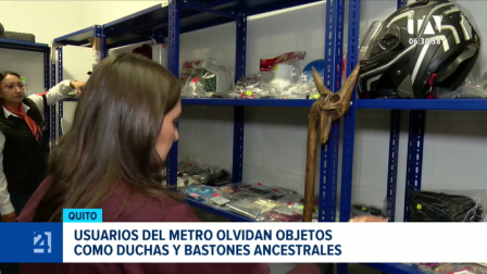 Desde el inicio de operaciones, el personal recuperó miles de pertenencias de los usuarios; la mitad de los artículos han sido reclamados. Un reportaje de Nathalie Jiménez