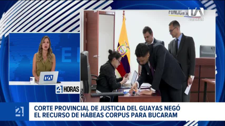 La Corte Provincial del Guayas desestimó el recurso de su esposa, al concluir que la detención no pone en riesgo la vida ni la salud del procesado.