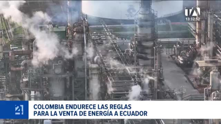 La comisión reguladora colombiana dispuso exportar únicamente energía termoeléctrica con combustibles líquidos, medida que incrementa los costos de venta. Un reportaje de Lucía Clavijo