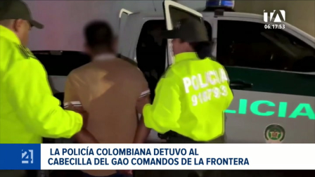 El cabecilla fue capturado tras un operativo conjunto, Tiene una notificación roja de Interpol debido a delitos de secuestro transnacional. Un reportaje de Jairo Jácome