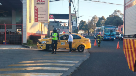 Un siniestro ocurrió en el sector Guamaní, en el sur de Quito, este 10 de septiembre de 2026.