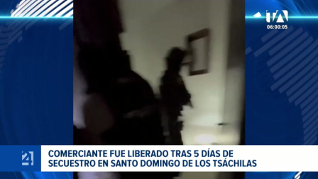 Policía Nacional entregó a la víctima a su familia y anunció la creación de una unidad especializada para investigar los delitos de secuestro y extorsión. Un reportaje de Brigette Mancheno