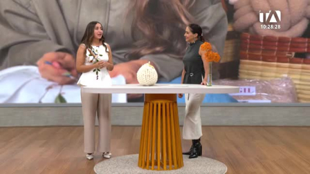 Jammy Herrera, arquitecta y creadora de LunaHome, convirtió el punch needle aprendido junto a su madre en un proyecto de piezas textiles hechas completamente a mano.