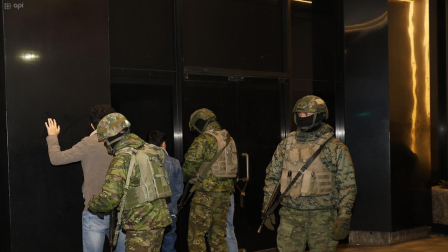 El operativo de seguridad realizado en Quito el viernes 11 de septiembre del 2026.