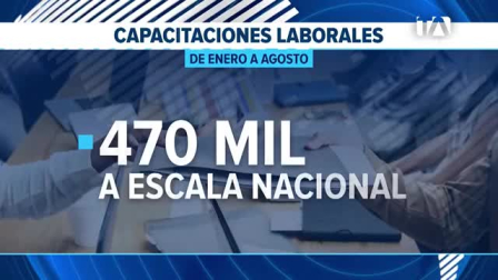 El Ministerio de Trabajo reporta un incremento en el acceso a plazas de empleo y procesos de formación inscritos en el sistema oficial. Un reportaje de Ericka Vera