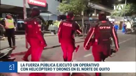 Las intervenciones en el distrito Eugenio Espejo permitieron decomisar más de 7 kilos de droga y retener 40 motocicletas durante los controles. Un reportaje de Mateo Paredes