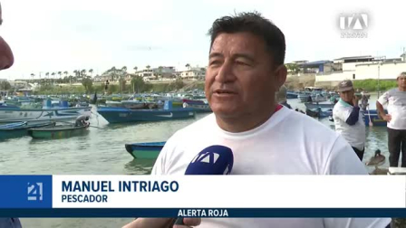 Aunque las altas temperaturas atraen turistas a Santa Elena, la variación en el mar impacta la producción artesanal del sector pesquero. Un reportaje de Ever Moreira