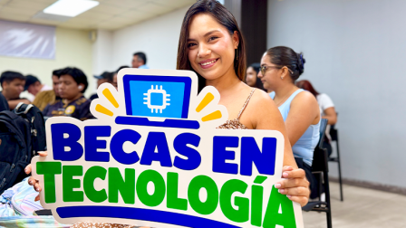 El Gobierno Nacional ofrece 866 nuevas becas para carreras tecnológicas en Ecuador.