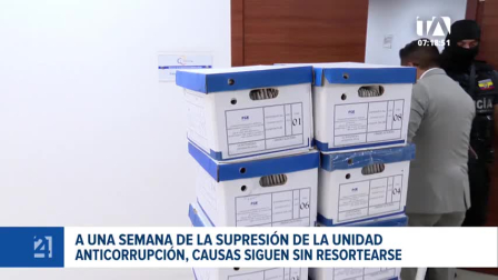 Pese al estancamiento de las causas, la presidenta del Consejo de la Judicatura sostiene que los jueces penales ordinarios asumirán los procesos para garantizar su continuidad. Un reportaje de Belén Merizalde