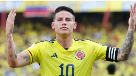 James Rodríguez anunció el retiro de la Selección de Colombia