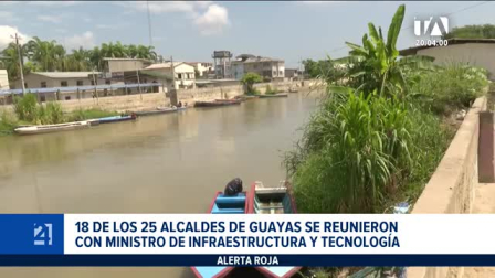 La cita con el ministro Roberto Luque incluyó a la alcaldesa subrogante de Guayaquil para analizar vulnerabilidades locales frente al evento climático. Un reportaje de Astrid Singre