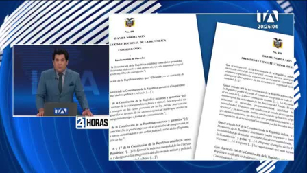 La medida rige por 60 días e incluye a tres cantones adicionales, oficializando además el toque de queda anunciado para Guayas, Manabí, Los Ríos y El Oro.