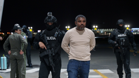 Alias ‘Comandante 7’, señalado como cabecilla de Los Tiguerones, llegó a Ecuador tras ser expulsado de Colombia y fue trasladado a la cárcel del Encuentro.
