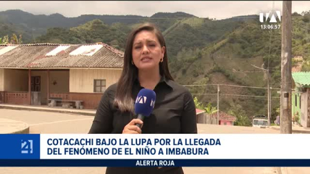 Habitantes de la zona de Intag expresan preocupación por el estado vial y la agricultura previo a la llegada del evento climático. Un reportaje de Karen Haro