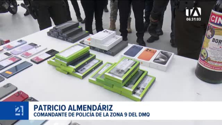 Las intervenciones en los distritos Eugenio Espejo y Manuela Sáenz concluyeron con 6 aprehendidos, 13 retenidos e incautación de droga. Un reportaje de María Gracia Chacón