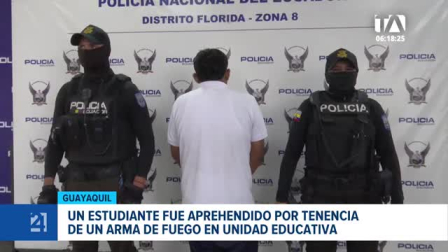 La Policía encendió las alarmas tras la aprehensión de un adolescente en plena jornada de clases por uso de armas. Un reportaje de Camila Guevara
