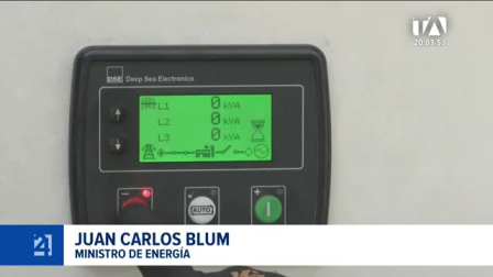 El ministro Juan Carlos Blum indicó que la medida busca proteger embalses ante El Niño, descartando cortes de luz para la ciudadanía. Un reportaje de Fausto Yépez