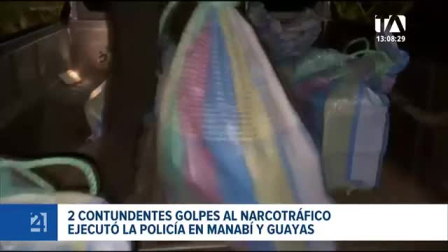La intervención se ejecutó en una zona de difícil acceso de la provincia; las autoridades brindan detalles de la incautación desde el UVC de Manta. Un reportaje de Daniel Moreira