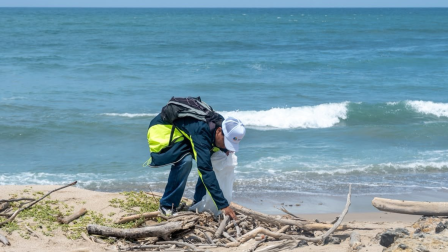 Más de 25 toneladas de basura retiradas de playas y ríos de Ecuador tras masiva minga nacional.