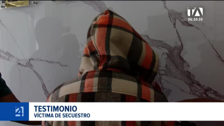 La víctima fue interceptada en el norte de Quito mientras trabajaba. Los jóvenes exigían a la familia del afectado la suma de USD 10 mil para su liberación. Un reportaje de Brigette Mancheno