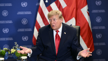 El presidente de Estados Unidos, Donald Trump, estuvo presente en la Asamblea de la ONU, en Nueva York.