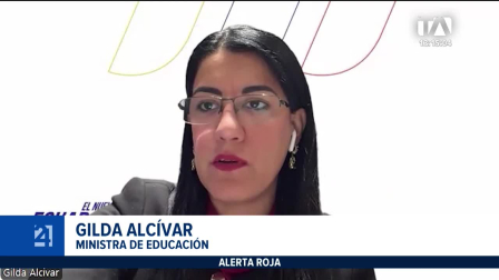 La ministra Gilda Alcívar reiteró que se dispone de 600 millones de dólares para las intervenciones preventivas en los planteles. Un reportaje de Lucía Clavijo