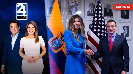 Revise las noticias más destacadas de Ecuador en nuestro Noticiero 24 Horas Emisión Matinal del miércoles 23 de septiembre del 2026. Con Liz Valarezo y Milton Pérez.