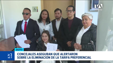 Concejales señalan que advirtieron irregularidades referentes a la supresión de la tarifa preferencial para personas con discapacidad. Un reportaje de Stephany Paz