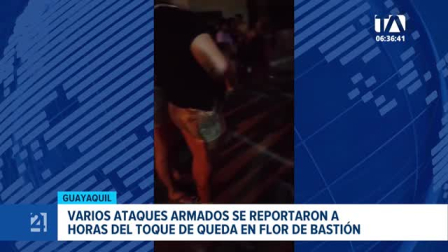 Un nuevo episodio violento conmociona al noroeste de Guayaquil tras incursiones violentas registradas por sujetos armados en las últimas horas. Un reportaje de Paula Kuhn
