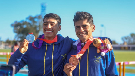 ¡Doble medalla! David Hurtado y Jordy Jiménez brillan en la media maratón de marcha de Santa Fe  David Hurtado y Jordy Jiménez brillan en la media maratón de marcha de Santa Fe 2026