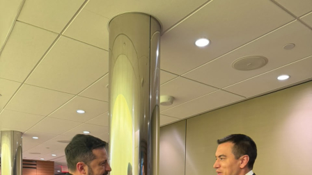 El presidente de Ucrania y el de Ecuador se reunieron en el marco de la Asamblea de la ONU.