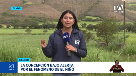 Las autoridades advierten riesgos para la población, cultivos y ganado en diversos sectores rurales de Carchi. Un reporte de Brigette Mancheno