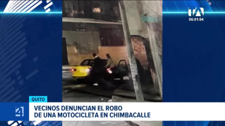 Los moradores de Chimbacalle, al sur de Quito, denuncian que las bandas delictivas actúan con frecuencia en la zona y piden patrullajes constantes para evitar nuevos hechos delictivos. Un reportaje de Nathalie Jiménez
