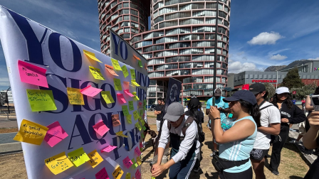 Caminata en Quito para concientizar de la importancia de la salud mental