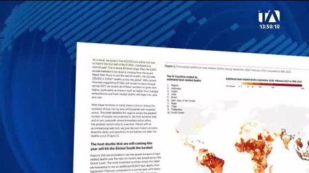 La proyección de la Universidad de Chicago ubica a Ecuador entre las naciones vulnerables al incremento severo de temperaturas. Un reportaje de María Gracia Chacón