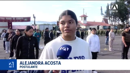 La jornada nacional ofertó cinco mil cupos disponibles para hombres y mujeres que acudieron a las instalaciones en todo el país. Un reportaje de Mishell Villacis
