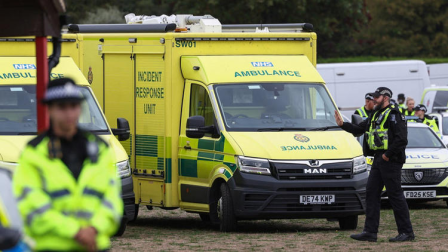 Cinco hombres fueron detenidos cerca de RAF Fairford, en Inglaterra, bajo sospecha de delitos con explosivos y preparación de un acto terrorista.