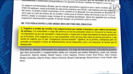 La causa por contratos con Progen concluyó el sábado mientras exfuncionarios señalan anomalías y la exministra no rindió su versión. Un reportaje de Brigette Mancheno