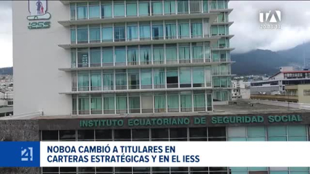 Las modificaciones abarcan los ministerios de Desarrollo Económico y Trabajo, así como la representación ante el Consejo Directivo del IESS. Un reportaje de Belén Merizalde